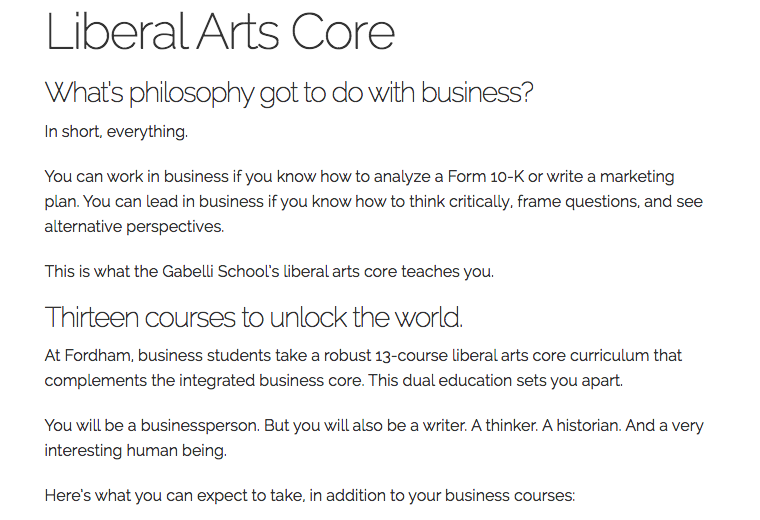 The Best Ways To Position a Liberal Arts Education idfive