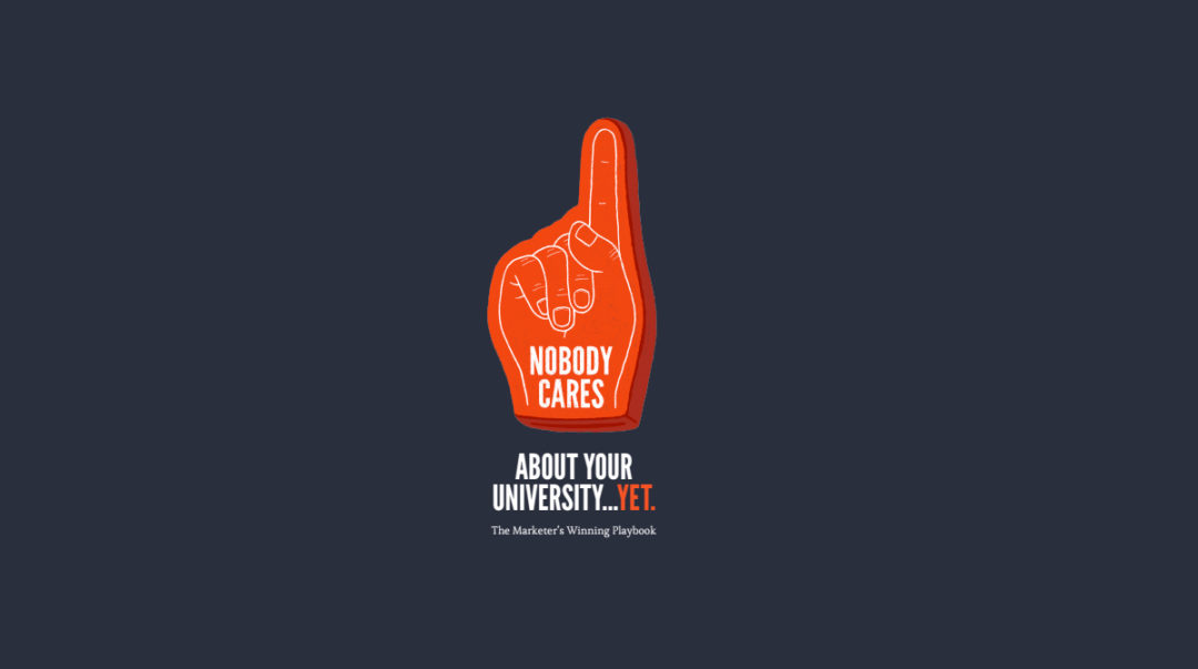 Nobody Cares About Your University...Yet Book Cover