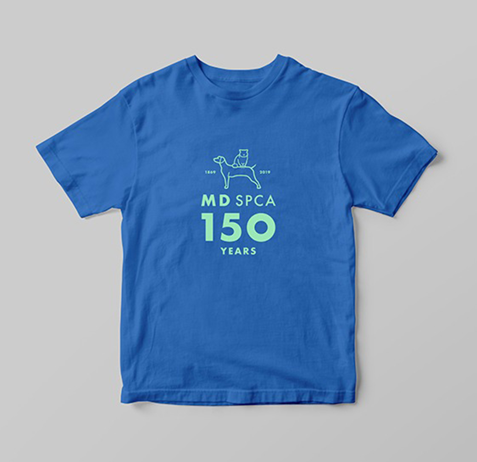 Maryland SPCA 150 years t-shirt