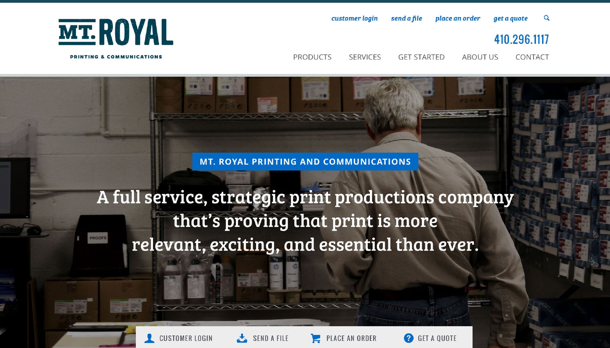 Mt Royal homepage