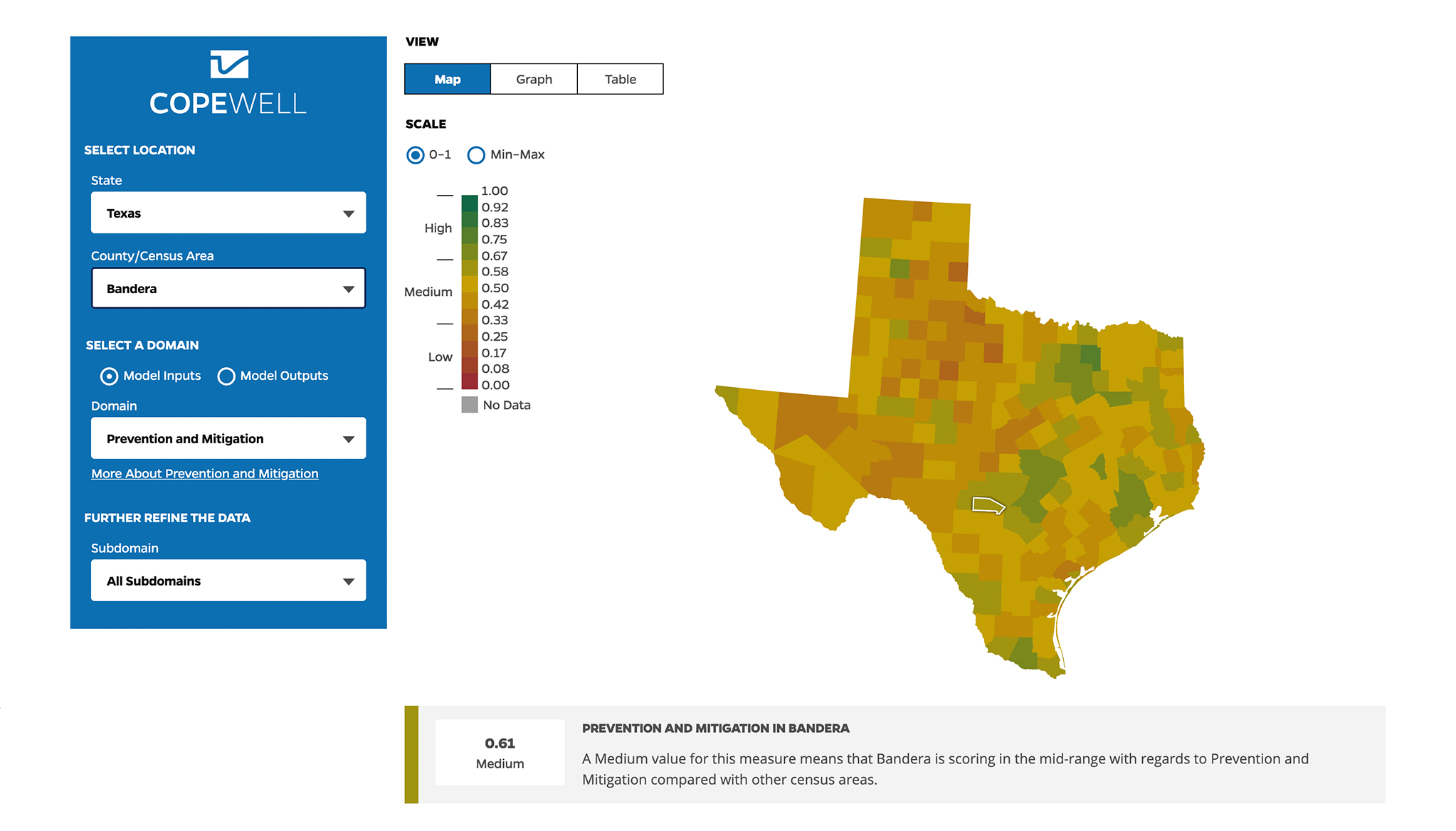 copewell dashboard