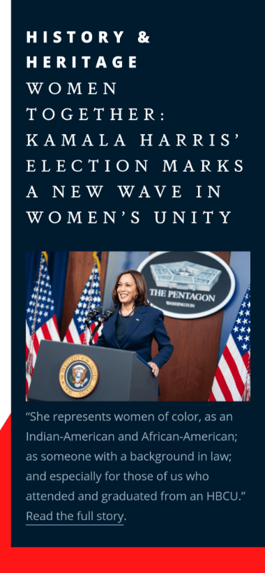 News feature - Kamala Harris